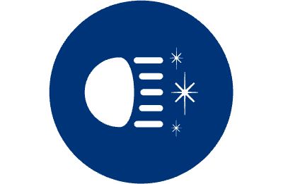 Lumină cu până la 230% mai intensă**