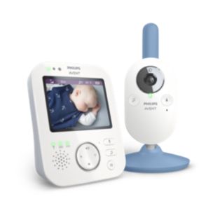 Moniteur pour bébé, écran 2,4 Pouces, FHSS 2,4 GHz, Moniteur Vidéo pour bébé  avec Caméra et Audio, Vision Nocturne, Conversation Bidirectionnelle,  Musique (Prise UE 100-240V) : : Bébé et Puériculture