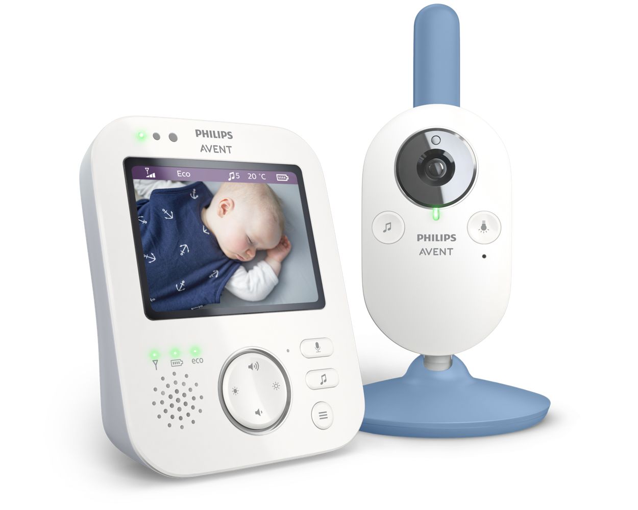 Philips Avent Vigilabebés con Vídeo: Vigilabebés Privado y Seguro