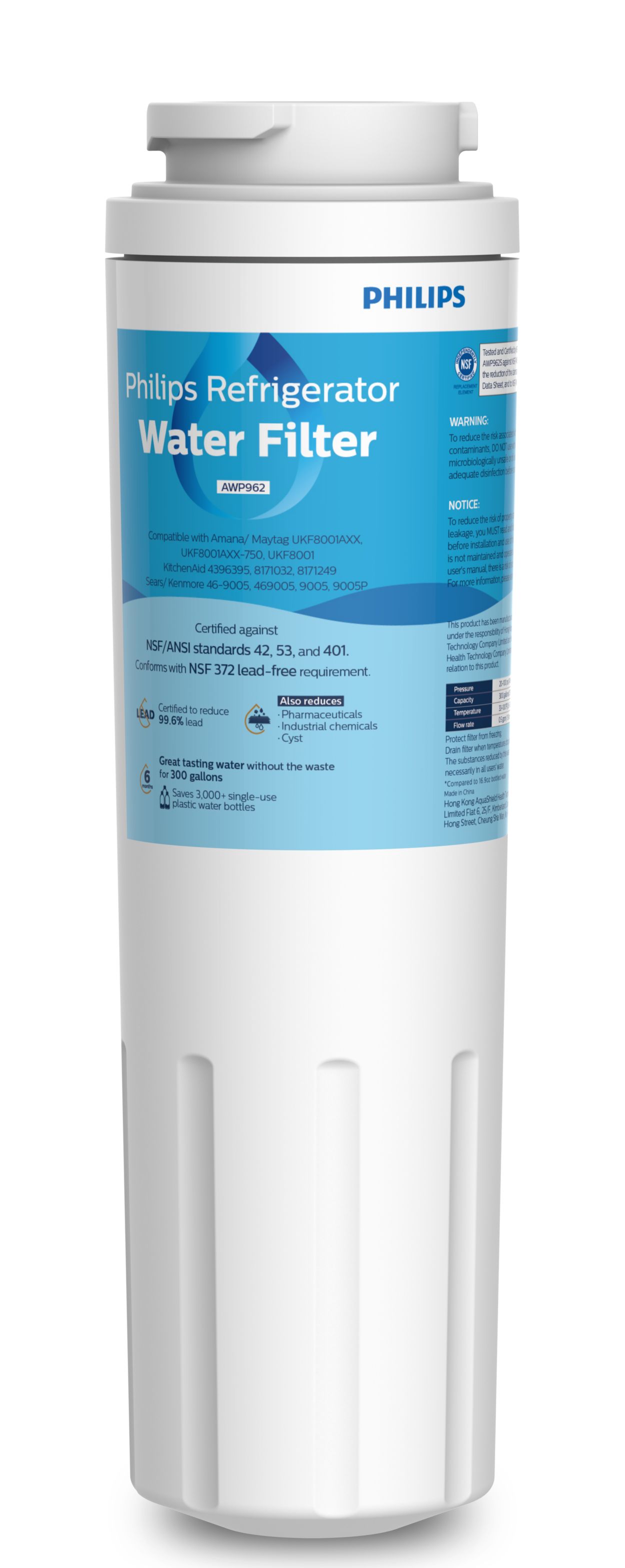 PHILIPS Faucet Water Filter AWP3753