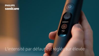 Sélectionner le niveau d'intensité