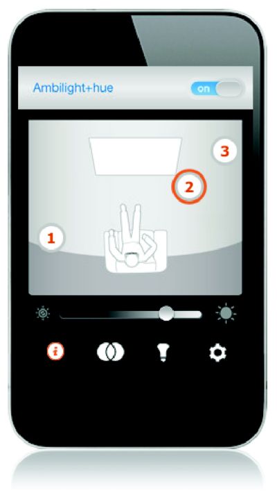Dynamic brightness slider to adjust selected hue bulbs