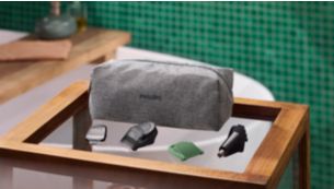 All your grooming needs in one place, at home or on the go