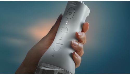 Rechargeable with 40 days of flossing and 14 days of brushing*