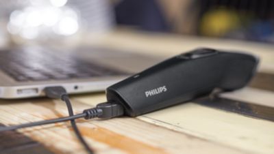 Rechargeable via USB pour une utilisation pratique