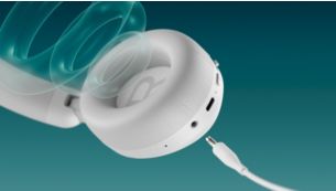 Upea &auml;&auml;ni matalillakin &auml;&auml;nenvoimakkuuksilla. Kuuntele langattomasti tai langallisesti