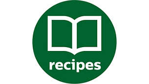 Centenas de receitas na aplicação e livro de receitas gratuito incluído