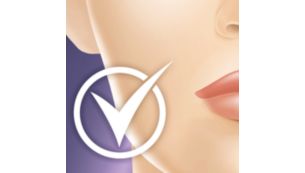 Precision attachment for safe facial treatment