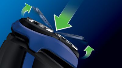 Le système Flex & Float épouse les courbes du visage et du cou
