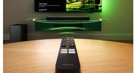 Philips サウンドバーテレビ用　 TAB5309（サヴウーファー付き） ワイヤレスサブウーファーを備えたサウンドバー 2.1 TAB5309/11