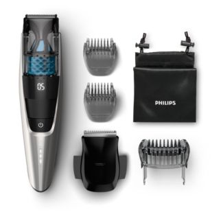 Beardtrimmer series 7000 Tondeuse barbe avec système d&#039;aspiration