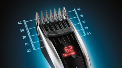 Easy to select and lock in 60 length settings: 0.5 to 42 mm