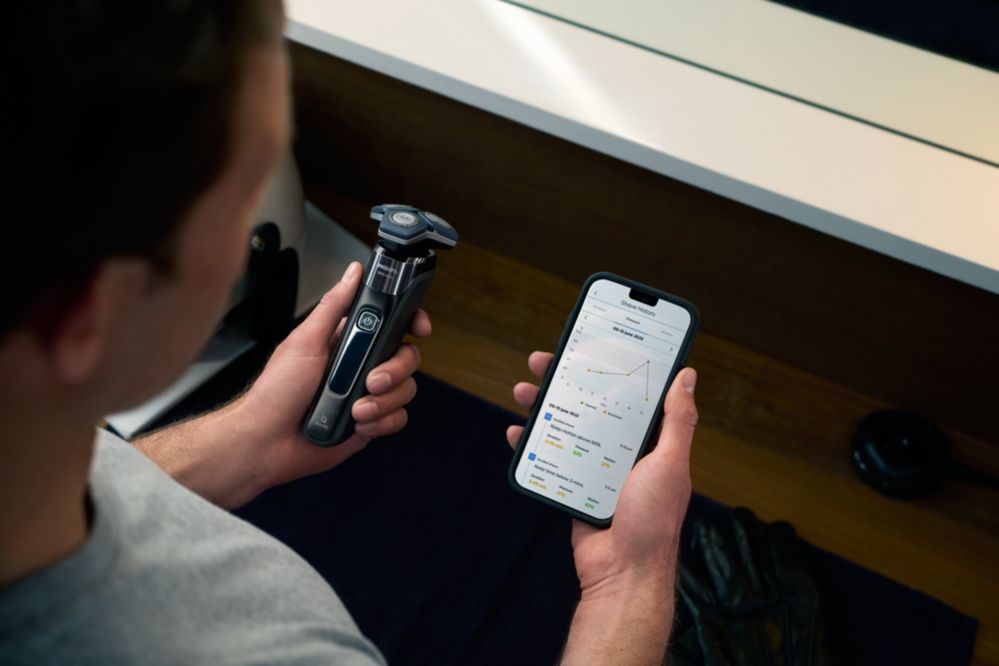 Enhanced shaving experience with app