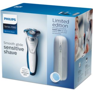 Shaver series 7000 Elektrischer Nass- und Trockenrasierer