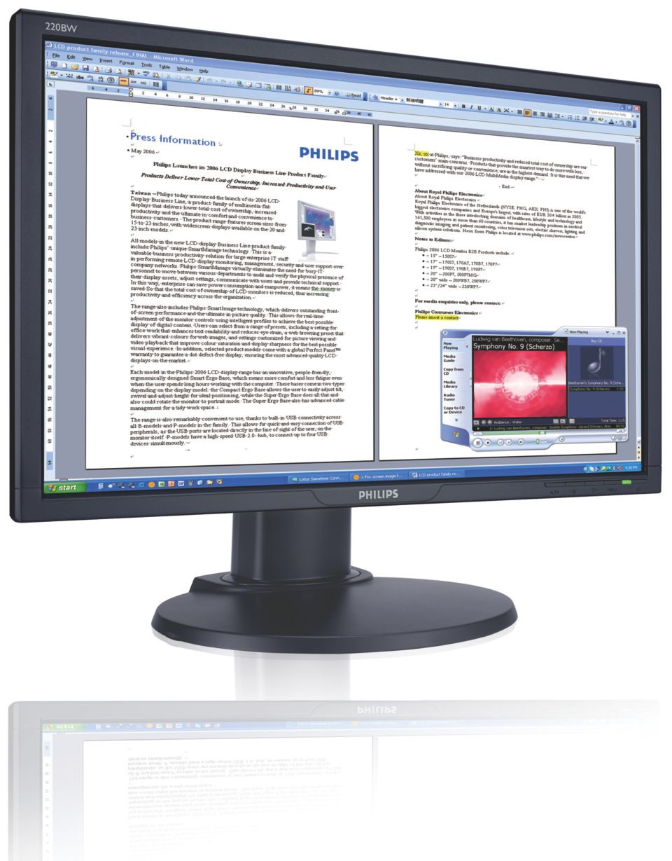 Bigger, wider screen: better business productivity