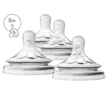 SCF657/43 Philips Avent Baby Bottle Nipples SCF657/43 Natural Nipple