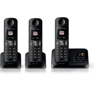 Draadloze telefoon met antwoordapparaat