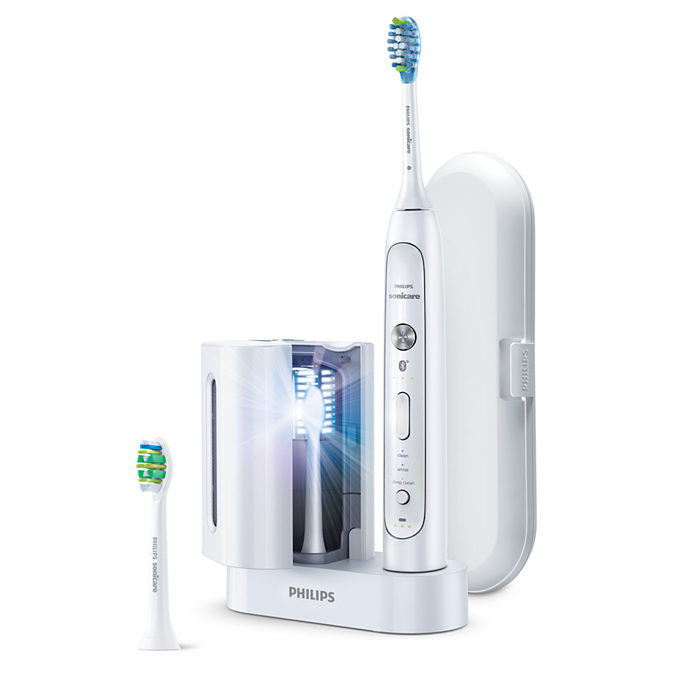 FlexCare Platinum Connected Sonic electric toothbrush with FlexCare Platinum Connected Sonic electric toothbrush with