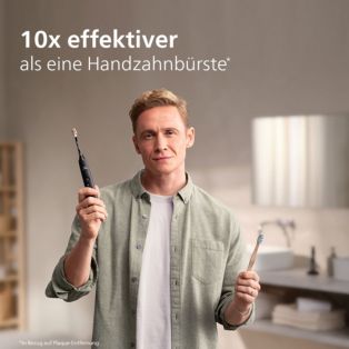 Sonicare DiamondClean 9000 2x Elektrische Schallzahnbürsten - Schwarz