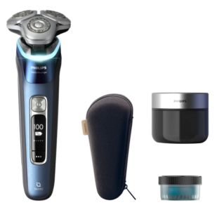i9000 Prestige 搭载 SkinIQ 技术的干湿两用电动剃须刀