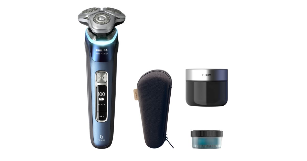 i9000 Prestige Wet&Dry Electric Shaver with SkinIQ XP9201/20 | Philips