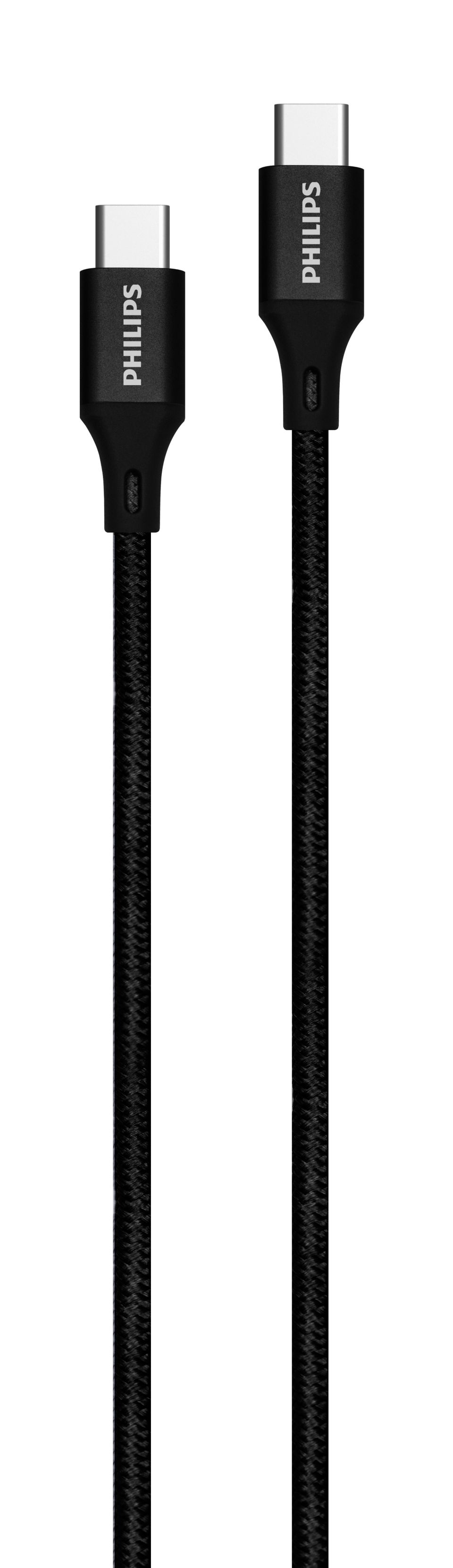كبل مضفور للتحويل من USB-C إلى USB-C