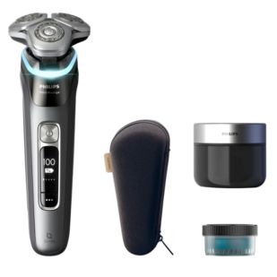 i9000 Prestige 搭载 SkinIQ 技术的干湿两用电动剃须刀