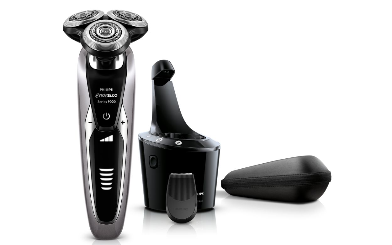 Shaver series 9000 Wet and dry electric shaver S9321/88 | Norelco