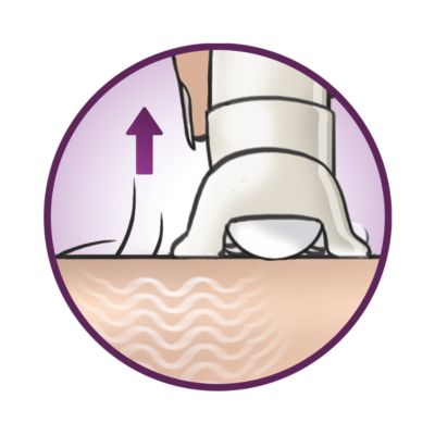 Active hairlifter lifts and removes even flat lying hair