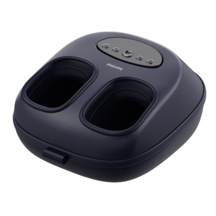 Massaggiatore piedi con digitopressione e compressione riscaldata