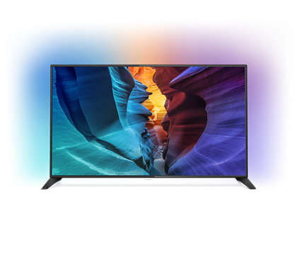 Λεπτή τηλεόραση LED Full HD με Android