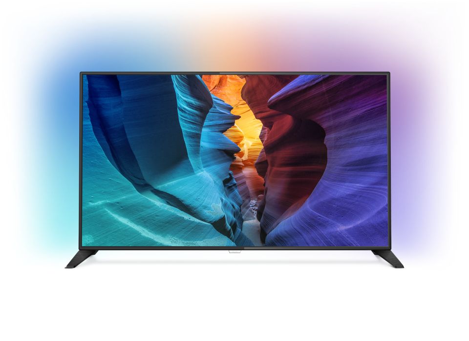 Flacher Full HD LED TV powered by Android