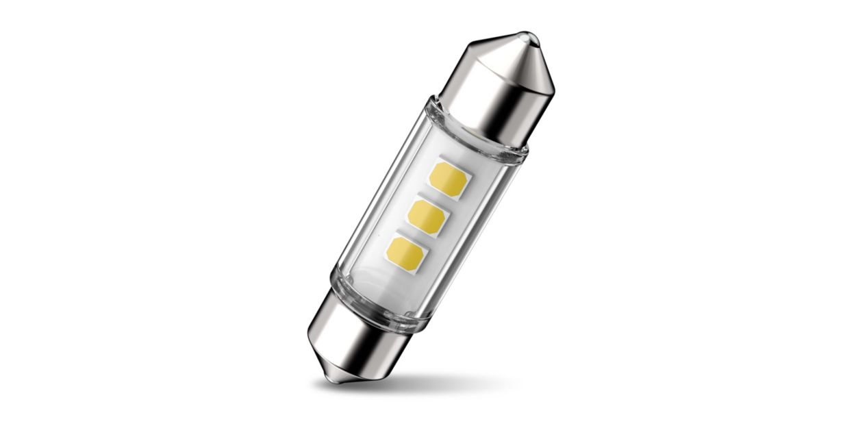 Ampoules LED W5W Philips Ultinon Pro6000 LED - 1 pièce