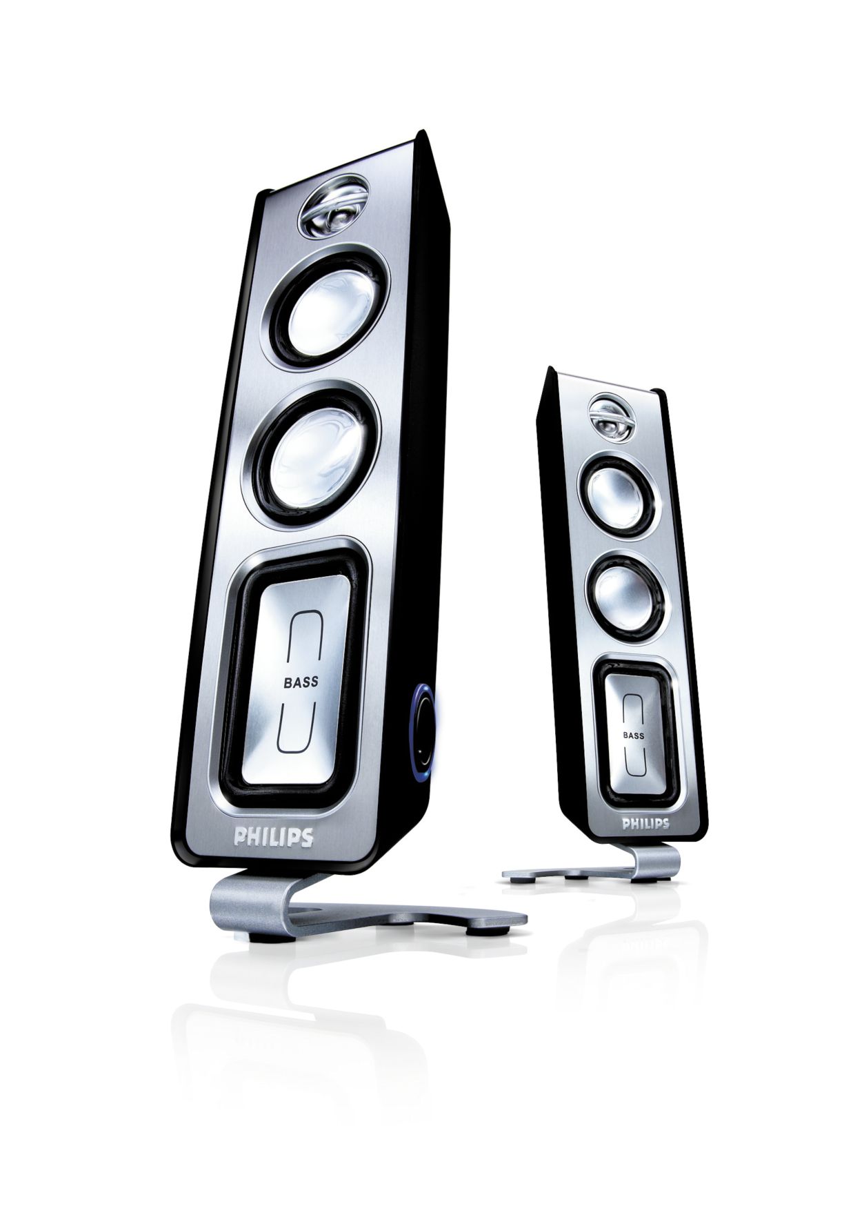 Philips bass hot sale speakers