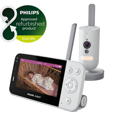 Support de moniteur bébé pour Philips Avent / hêtre