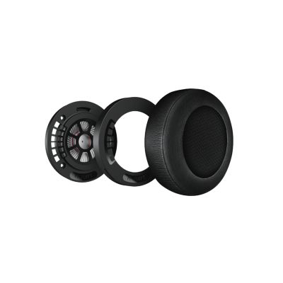 Acoustically sealed to keep sound details in, noise out