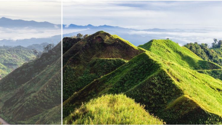 SmartContrast for deep black level details