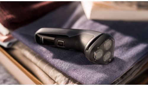 Keep your shaver covered between shaves