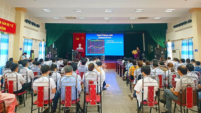 Doctors attend cardiac ultrasound training course in Thanh Hoa