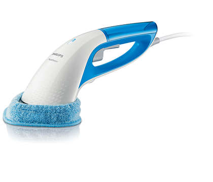 Always hygienically clean surfaces with steam