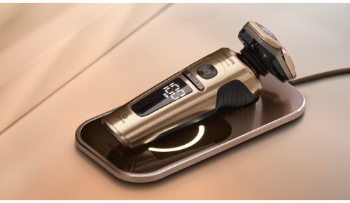 Praktisk opladning med trådløs Qi-ladestation