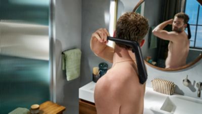 For extra reach in hard-to-reach areas