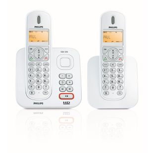 Telesekreterli kablosuz telefon