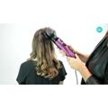 Soft curls, waves and volume with auto air curling