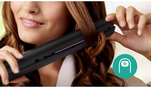 Punta fría para crear fácilmente rizos y ondas