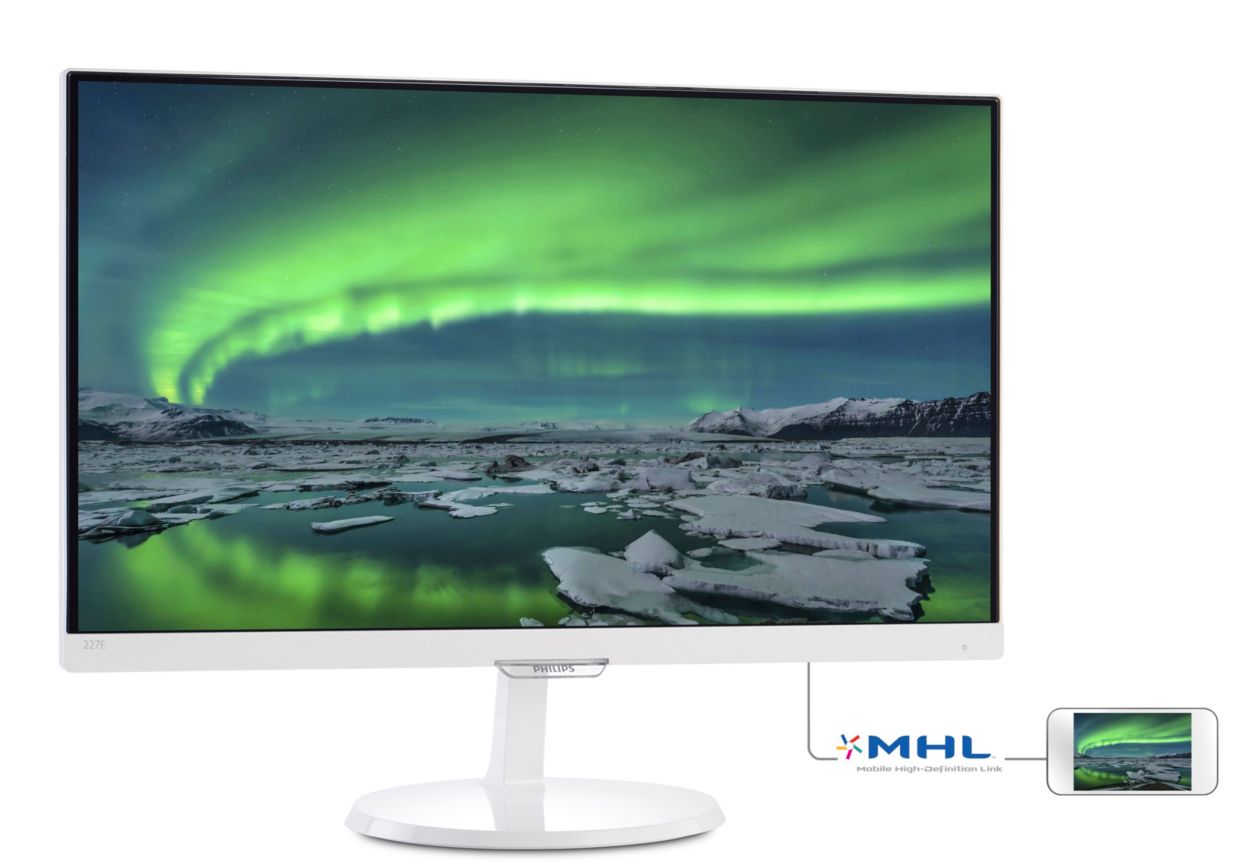 LCD monitor 227E7QDSW/69 | Philips