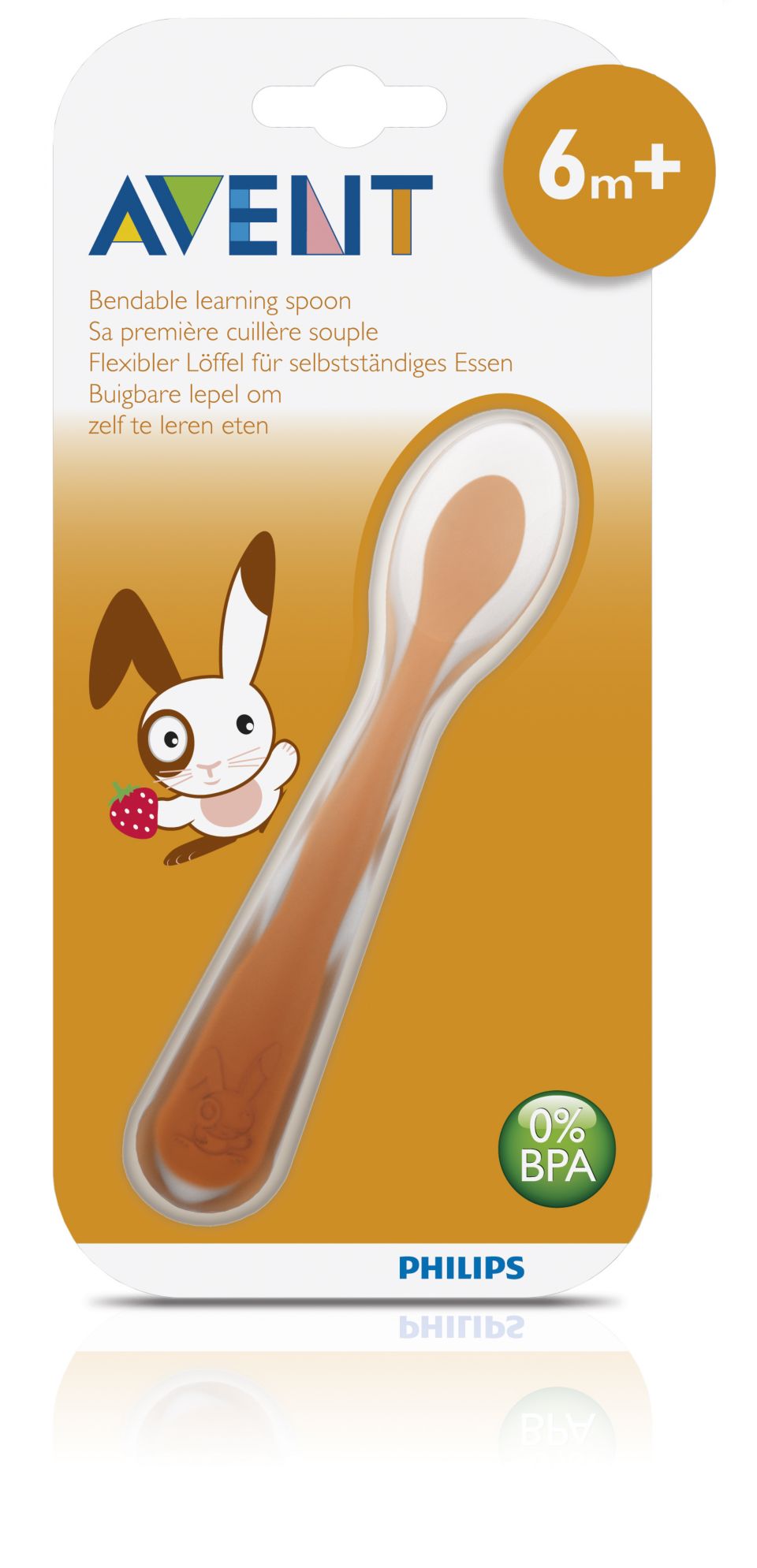 Avent Customizable learning spoon 6m SCF722 00 Avent