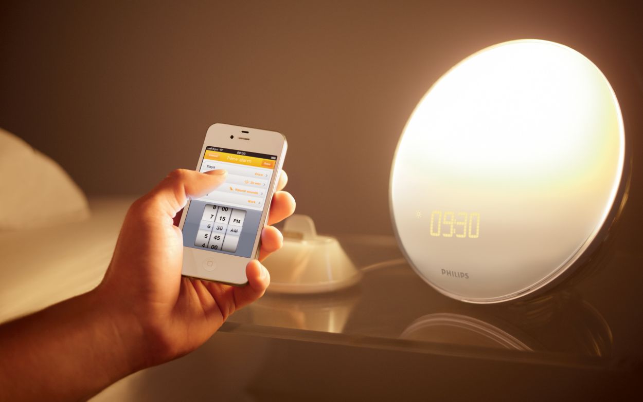 Умный будильник. Philips Wake-up Light. Philips Wake up. Умный будильник Филипс. Philips лампа будильник.