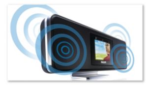 Sistema con 4 altavoces para un sonido excelente