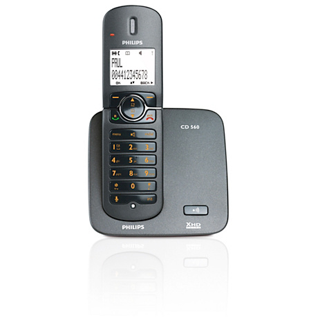 CD5601B/53 Perfect sound Bezdrátový telefon